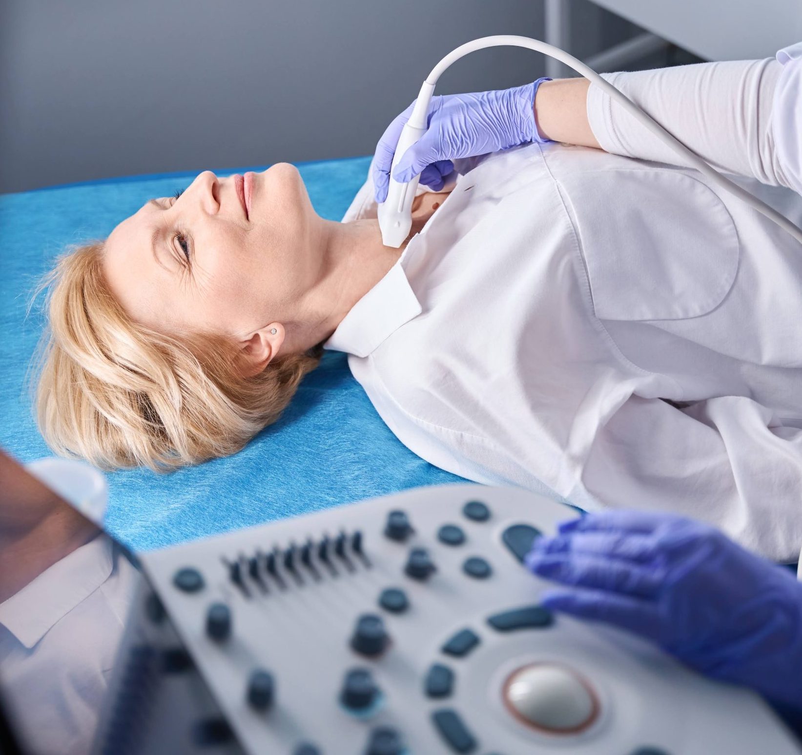 УЗД щитоподібної залози в клініці